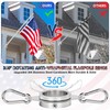 Flag Pole for Outside House Porch Wall Mount, REERON 7