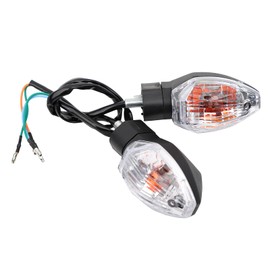 mokuo Motorcycle Front Turn Singal Assemblies Compatible with Honda Grom Msx 125 SF,12V 5W Halogen Lamp Light
