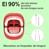 Set de 3 Limpiador de Lengua, Raspador de Lengua Acero