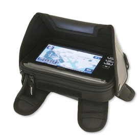 タナックス (TANAX) ナビバッグ モトフィズ(MOTOFIZZ) アングルナビポケット ブラック MFK-138 (容量1.2ℓ)