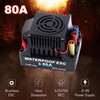 GTSKYTENRC Waterproof 3660 Brushless Motor 4200KV with 80A Brushless ESC