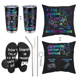 saerryor Gamer Gifts for Men Boy Boyfriend, Gaming Stuff, Game Room Decor, Gaming Accessories Stocking Stuffers for Gamers, Valentines Day Gifts Easter Basket for Teen Boys