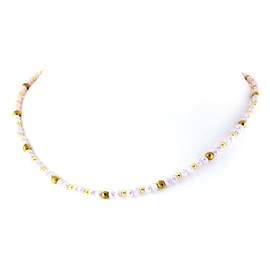 Ronotico jnk-20 Magnetic Necklace, Fashionable, 30.9 lbs (14 kgf), Antique Rose & Gold, Stylish Magnetic Necklace, Made in Japan