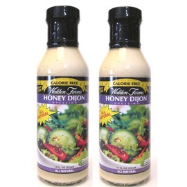Walden Farms Calorie Free Dressing: Honey Dijon (Pack of 2) 12 oz Bottles