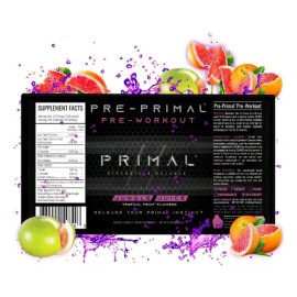 Primal Pre Pre Workout Pre Entreno 30 Servs 444 Grs Sfn