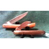 Pakistan Lot of 2 Vintage Utility Work Knives Single Blade