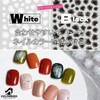 COLORBIRD Nail Seal, Lace-like Flower, Transparent, Flat Color, Nail Parts,