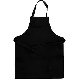 Apron, size 55x70 cm, black, 1 pc