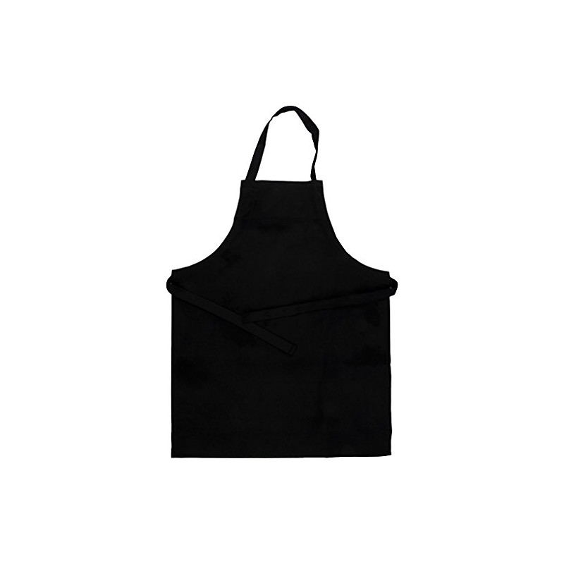 Apron, size 55x70 cm, black, 1 pc