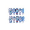 PN-011 Press-On Nails Lacquered 10 Pieces Reusable False Nails Y2K