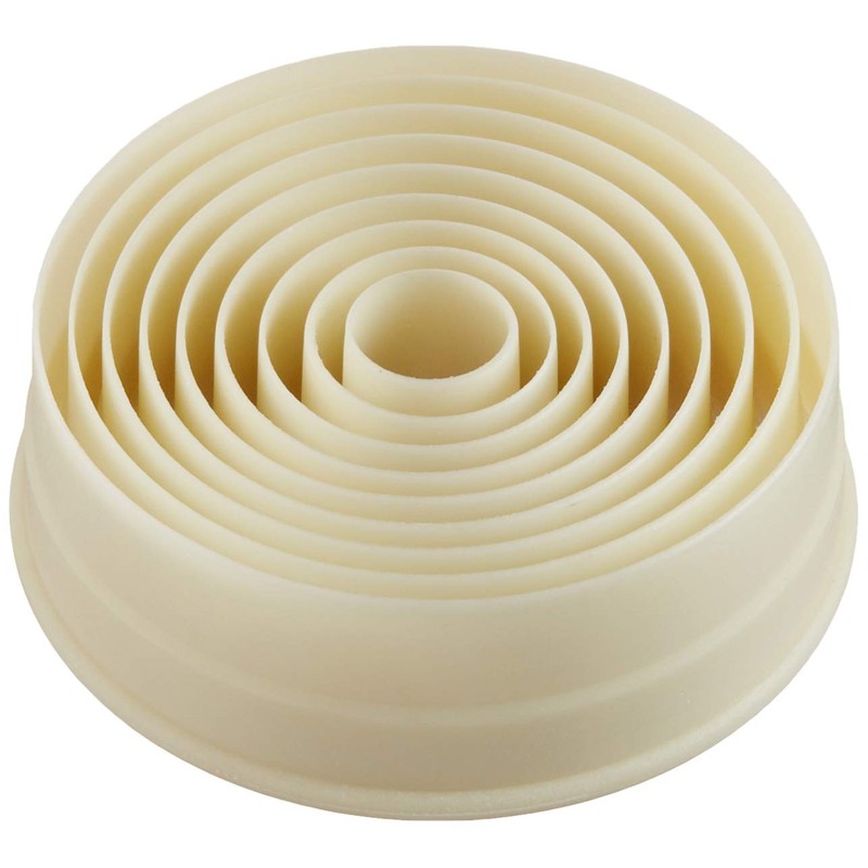 Mercer Culinary Nylon_Cutter_Set, 12x12x5 cm, Off-white
