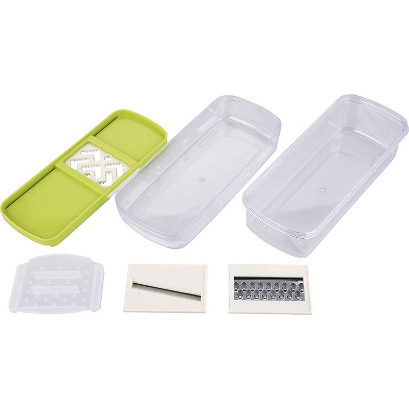 Wahei Freiz GC-142 Cookware, Cassette Type Vegetable Cooker, Grater, Slice,