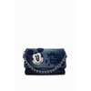 Desigual Women's Mickey RO Accessories Denim Across Body Bag, Blue,