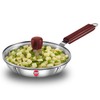 HAWKINS Tri-ply Stainless Steel Frying Pan 22 cm with Glass