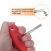 sourcing map SL6 T-Handle Tip Slotted Screwdriver Magnetic Flat Head