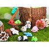 21 Pcs Mini 3D Printed Animal Set,Articulated Flexible Cute Animal