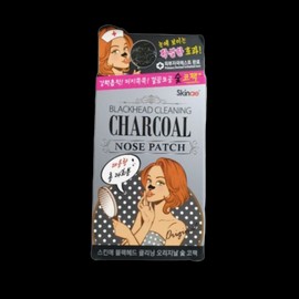 Skinae Blackhead Cleaning Original Charcoal Nose Pack Large Capacity 24 Pieces 1 / 스킨애 블랙헤드 클리닝 오리지날 숯 코팩 대용량 24개 1개