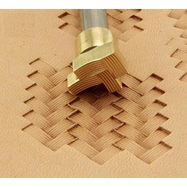 Basket Weave Stamp Tool Leather Craft Craft Brass Stamping #208