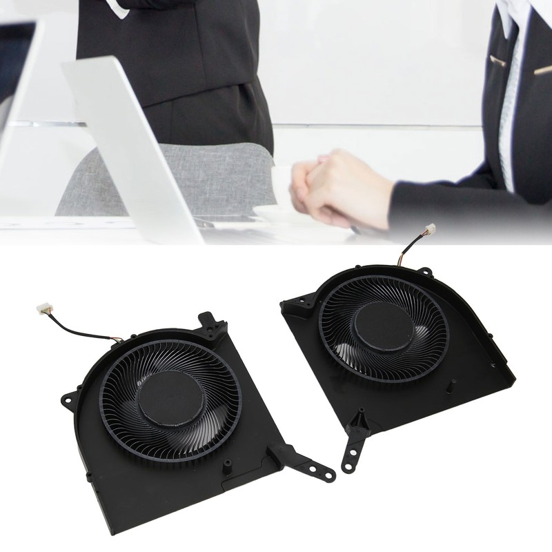 Laptop Cooling Fan 4Pin Power Metal ABS Light Weight Stable