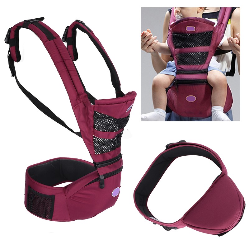 Professional MultiFunctional Ergonomic Mesh Breathable Baby Infant Carrier with Hip