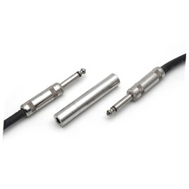 SUPVOX 6pcs Female to Female Audio Adapter Connectors for Microphone and Speaker Extension Stereo Jack for Guitar and Professional Audio Equipment