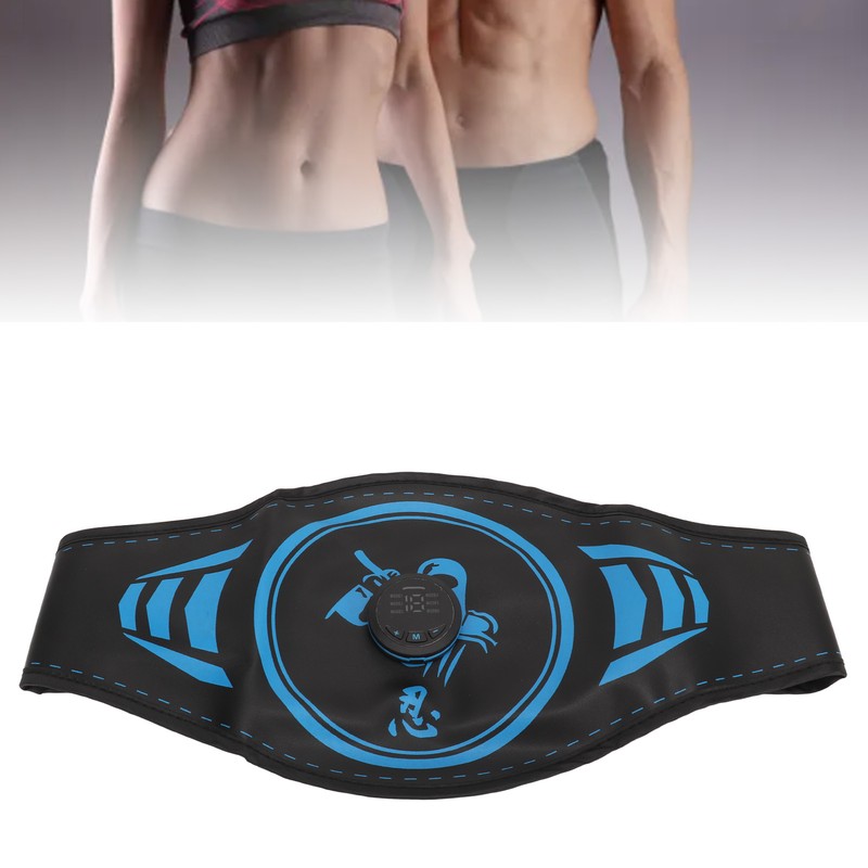 Abdominal Training Belt PU Plastic 6 Modes Smart Muscle Toning