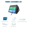 Engine Hour Meter Backlight Inductive Tachometer Digital Tacho Hour Meters