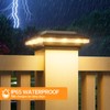 ELECLINK 4x4 Solar Post Cap Lights Upgraded, Brighter and Extended