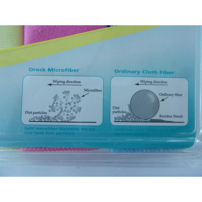 Oreck Microfiber Cleaning Cloths ORECK set of 4 High Performance