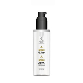 Kraze Beauty Hair Therapy Frizz Free Hair Serum - Keratin Infused Hair Serum for Frizzy and Damaged Hair - Anti Frizz Control Treatment and Styling Serum - Frizz Ease and Hair Shine (50 ml 1.69 fl.oz)