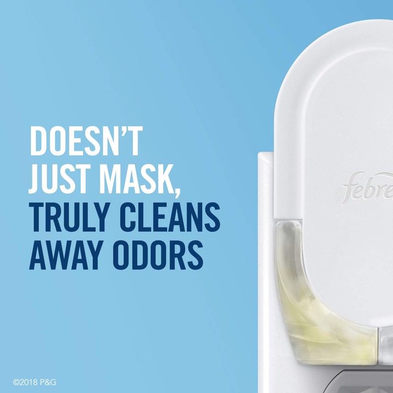 Febreze Plug In Air Freshener Fade Defy Plugs, Scented Oil