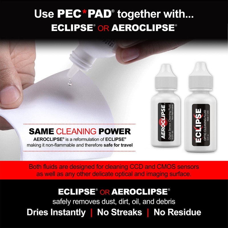 Photographic Solutions 10x10cm Pec Pad (Pack of 100)