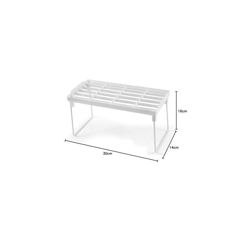 Kitchen Organiser Stackable Storage Compartment for Kitchen Space Saving