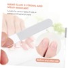 Mikinona 4sets Sanding and Polishing Nail Files Nano Glass Files