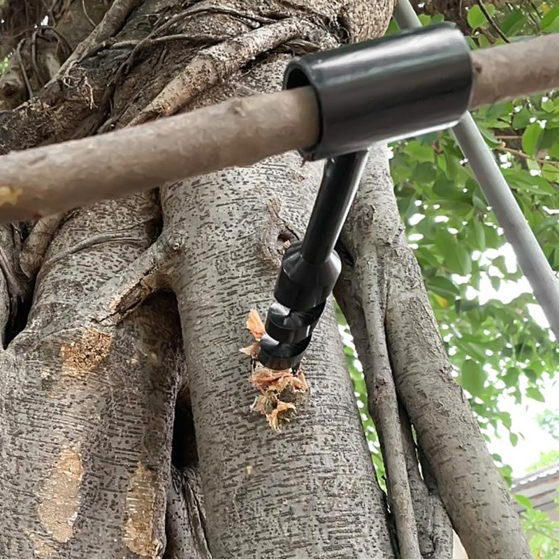 Hsthe Sea Hand Drill for Woodworking Portable, Multi-Purpose Auger, Spiral
