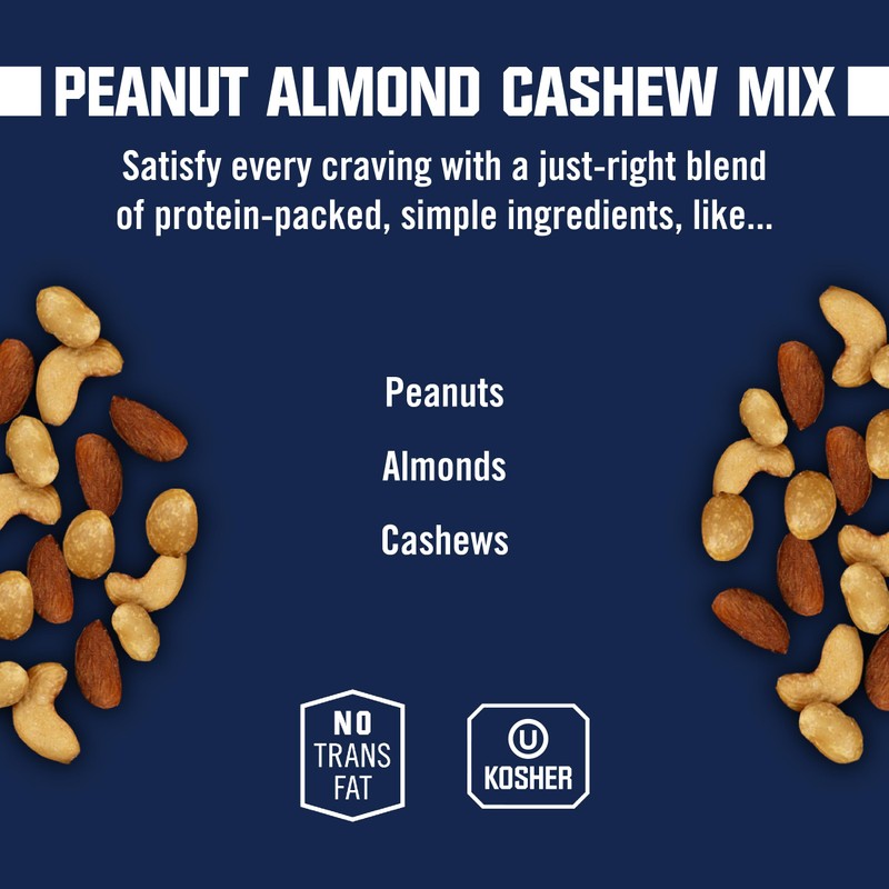 Kar’s Nuts Peanut Almond Cashew Mixed Nuts, 1.75 oz Individual