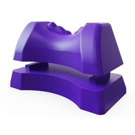 BONSAI WELLNESS Occipital Release Tool 2.0 - Cervical Traction for Neck and Shoulder Pain Chiropractic Alignment Pivot Device for Trigger Point Therapy Headaches Migraine and Stress (Lilac)