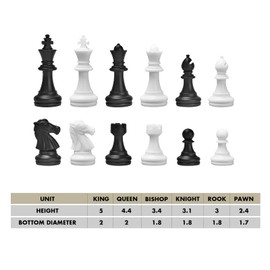 SEAYO Travel Chess Set - Folding Chess Board, Educational Toys for People, 2 Players, Age 14+