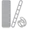 com-four® 10 x Plastic Guy Elements, Awning Ladder for Tensioning