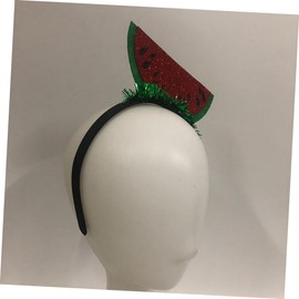 Minkissy 4pcs Watermelon Design Headbands for Parties Stylish Hair Hoops Fun Accessories for Cosplay Photo Props Lightweight Eye-catching Headdress