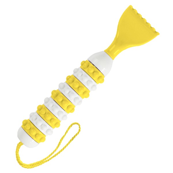 Extendable Back Scratcher with Build-in Massage Handle, Portable Telescopic Back