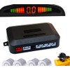 Sensores de estacionar para coche, kit de 4 sensores de