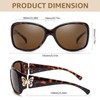TJUTR Polarised Sunglasses for Womens Wrap Around Sun Glasses with