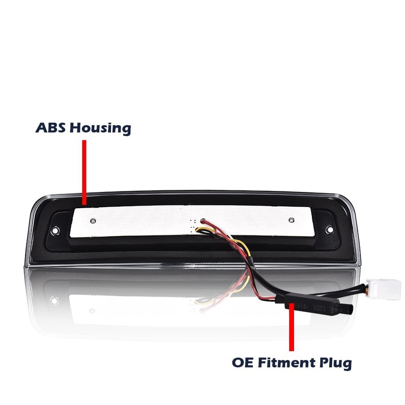 CHEDA Third Brake Light Cargo Lamp Tinted 3D LED Bar