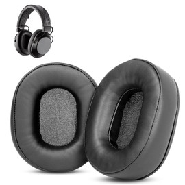 XRHTONG BackBeat FIT 6100 Earpads Replacement Compatible with Plantronics BackBeat FIT 6100 Wireless Bluetooth Headphone Ear Pads Cushion(Protein Leather/Memory Foam)