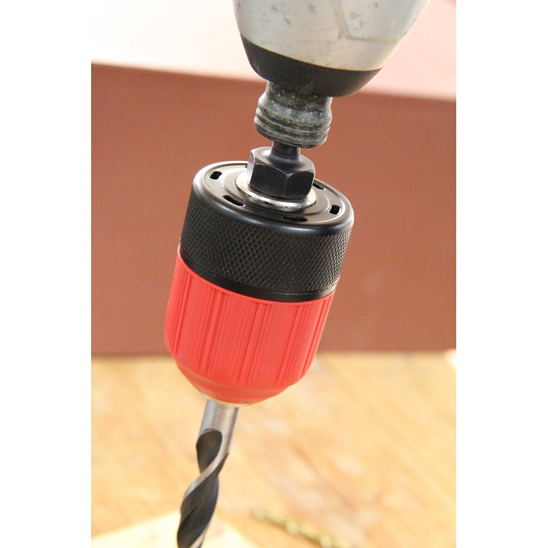SK11 SDCK-10N Grab Prevention Keyless Drill Chuck, 0.4 inches (10