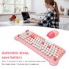 Wireless Keyboard and Mouse 2.4Ghz Connection Cute Keyboard Mouse Set