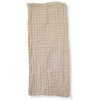 Fibre For Good Cotton Muslin Burp Cloth 2pk, White