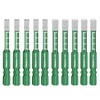 Mgtgbao 10pc Green Dry Diamond Drill Bits Set，5pc 3/16’’ 5mm