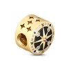 GNOCE Mysterious Compass Charm Bead S925 Sterling Silver Du bist
